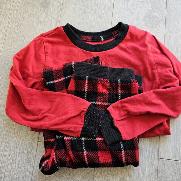 Kids Plaid Winter PJ's - Picture 1 of 6